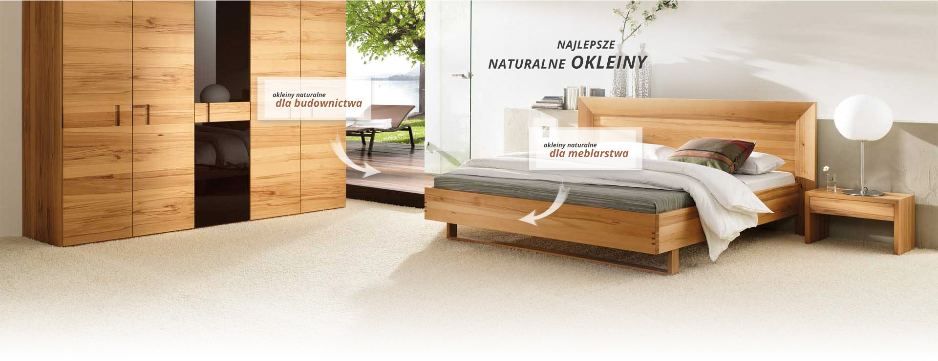 Naljlepsze naturalne okleiny dla budownictwa i meblarstwa